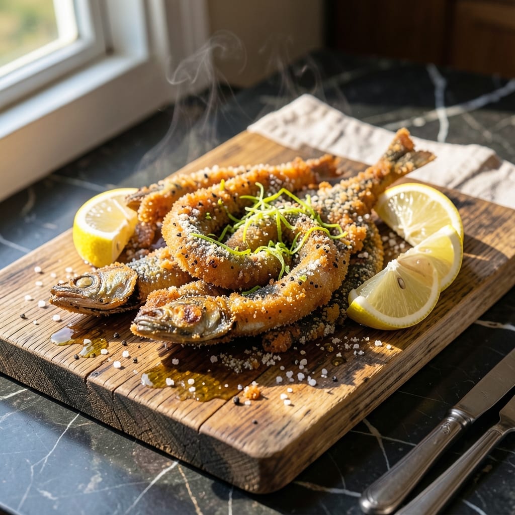 Fried Smelts Recipe Italian-Style: Crispy Golden Bites With Lemon Zest