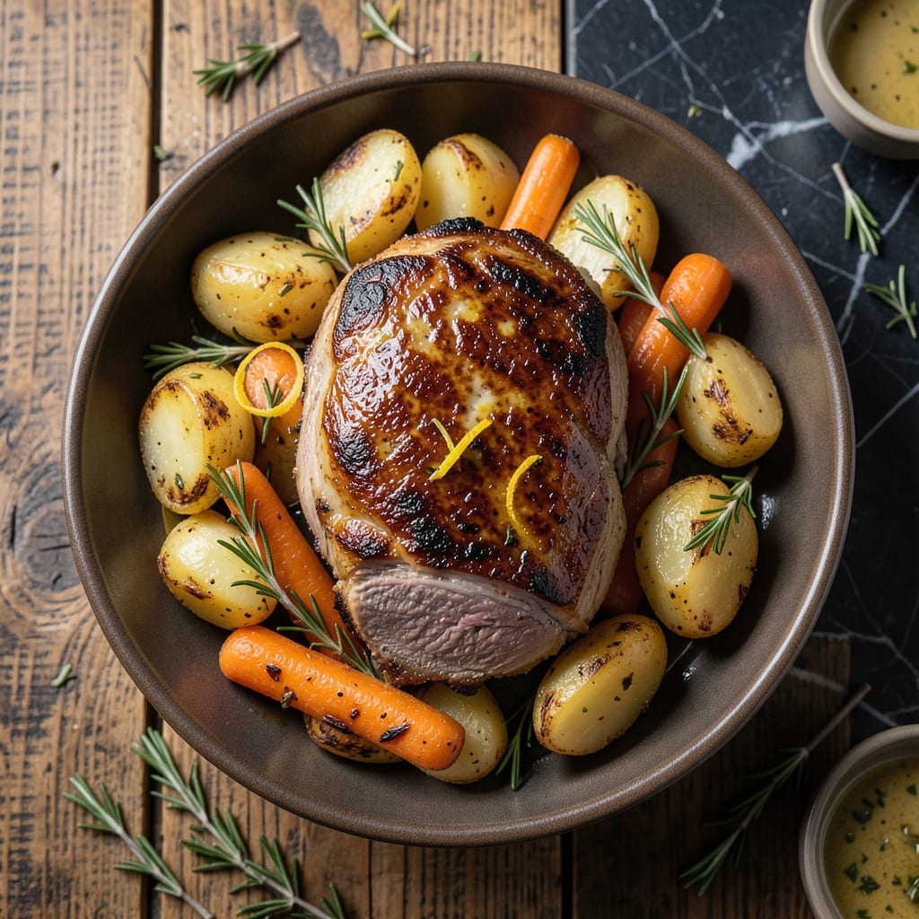 Pork Loin Roast Recipe With Potatoes And Carrots: Oven-Baked Family Meal