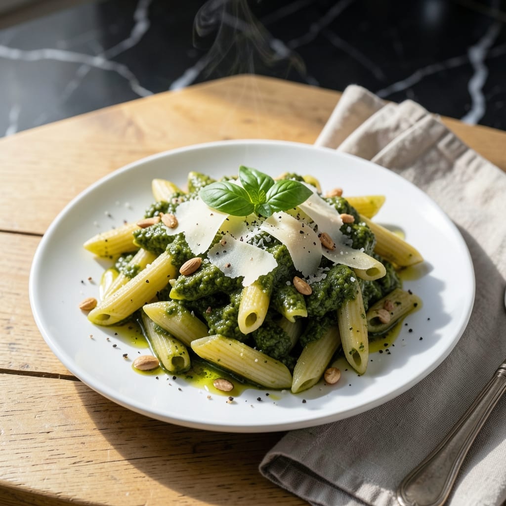 Pesto Pasta Recipe With Jar Pesto: 15-Minute Weeknight Rescue Pesto Pasta Recipe With Jar Pesto: 15-Minute Weeknight Rescue
