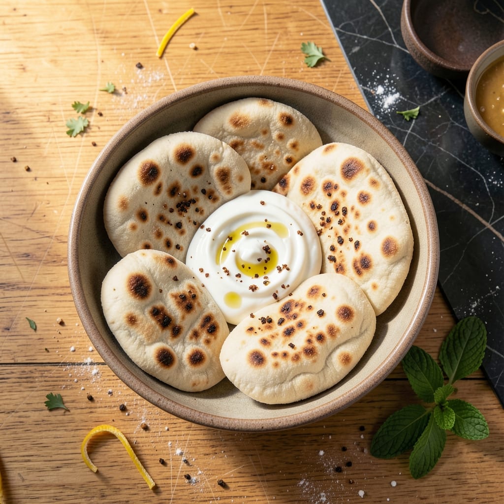 Pita Bread Recipe With Yogurt: Soft and Pillowy Mediterranean Flatbread Pita Bread Recipe With Yogurt: Soft and Pillowy Mediterranean Flatbread