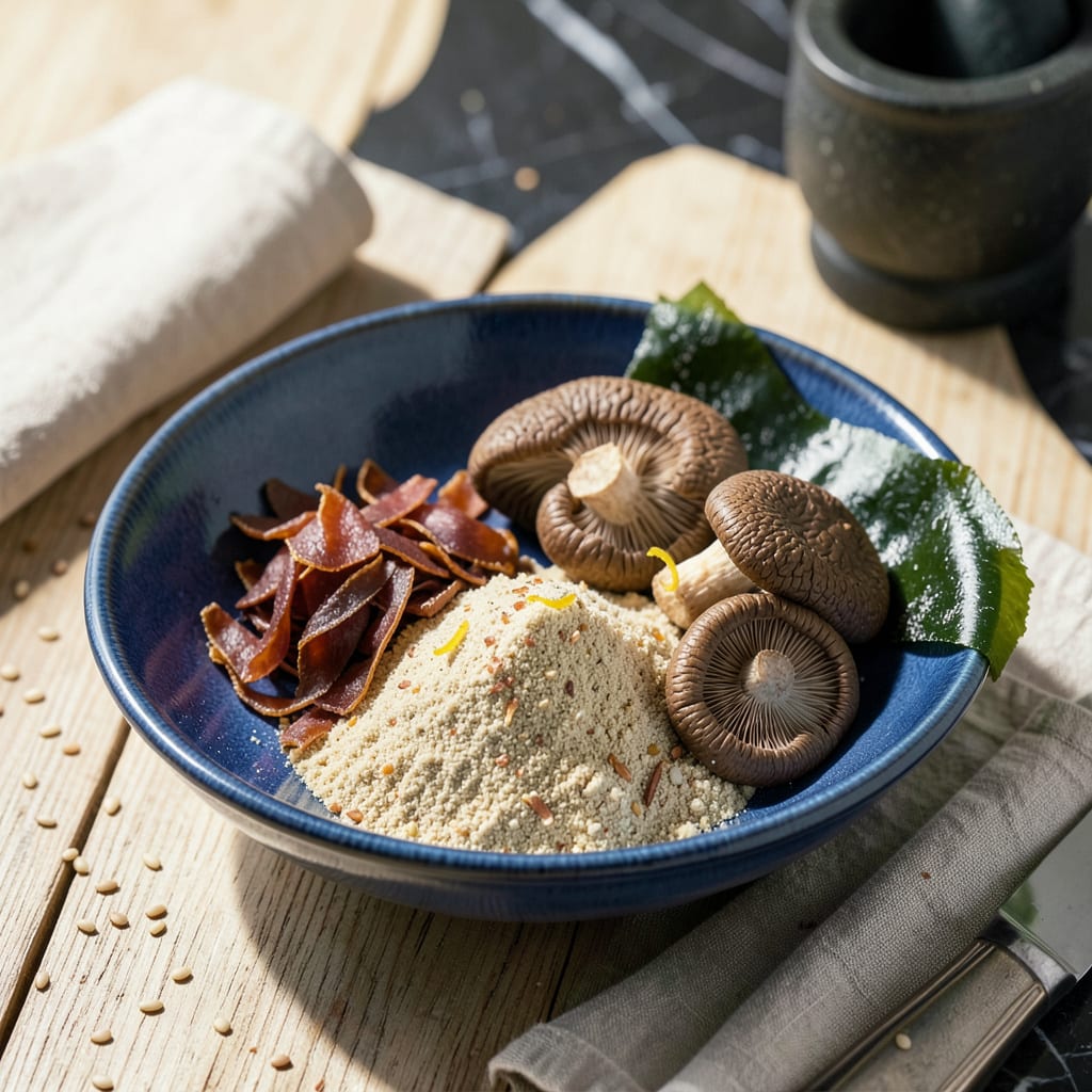 Dashi Powder Recipe: Easy Homemade Blend in 5 Minutes example with annotations