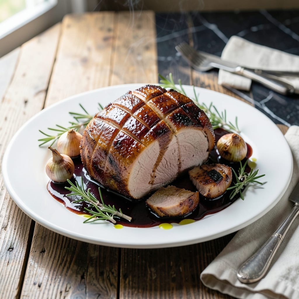 Pork Roast Recipe With Balsamic Vinegar: Sweet-Tart Glaze for Oven-Roasted Succulence Pork Roast Recipe With Balsamic Vinegar: Sweet-Tart Glaze for Oven-Roasted Succulence