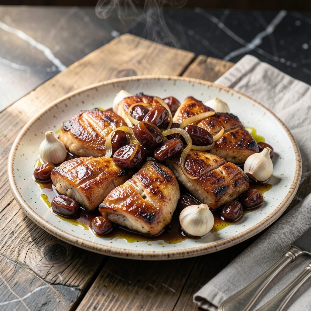 Recipe Using Dates: Sweet and Savory Main Course Delight