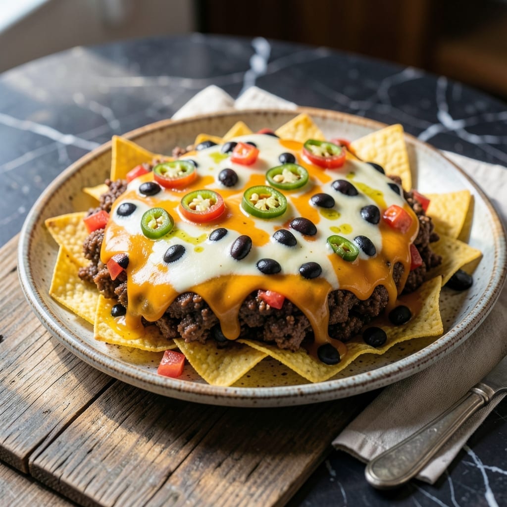 Gourmet Nacho Recipe: Loaded With Bold Flavors and Melty Cheese