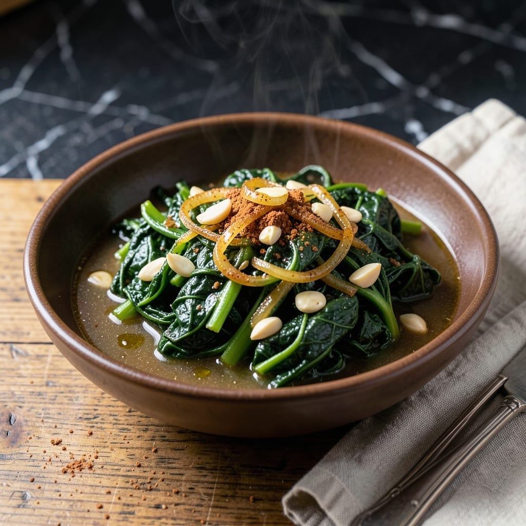 Turnip Greens Recipe Vegetarian: Southern-Style Potlikker Flavor