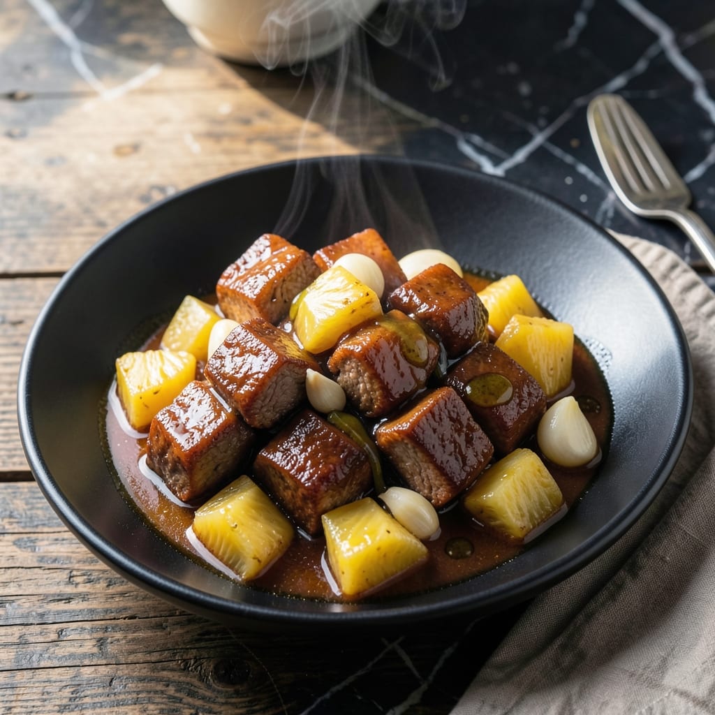 Pork Belly Humba Recipe Panlasang Pinoy: Braised Pork With Pineapple Tang