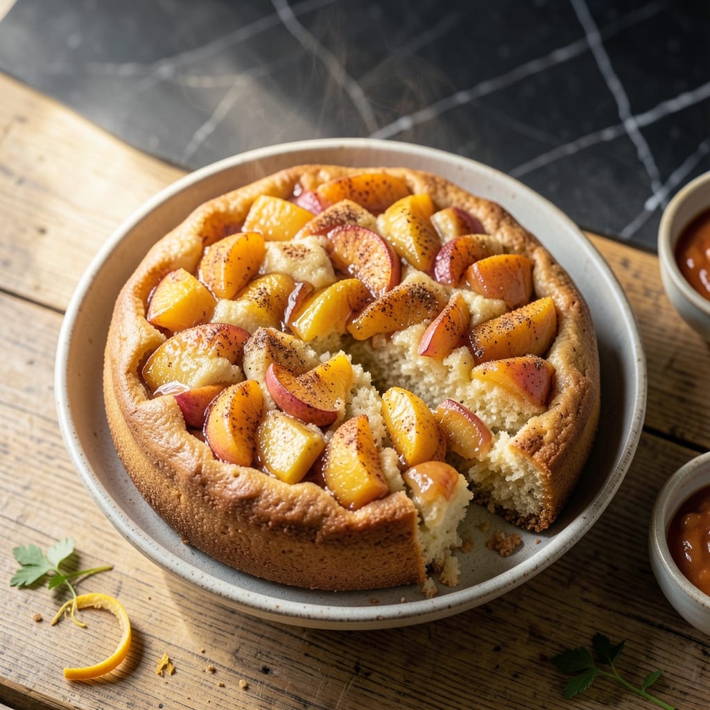 Peach Cake Recipe With Fresh Peaches: Moist Vanilla Layers Bursting With Fruit Peach Cake Recipe With Fresh Peaches: Moist Vanilla Layers Bursting With Fruit