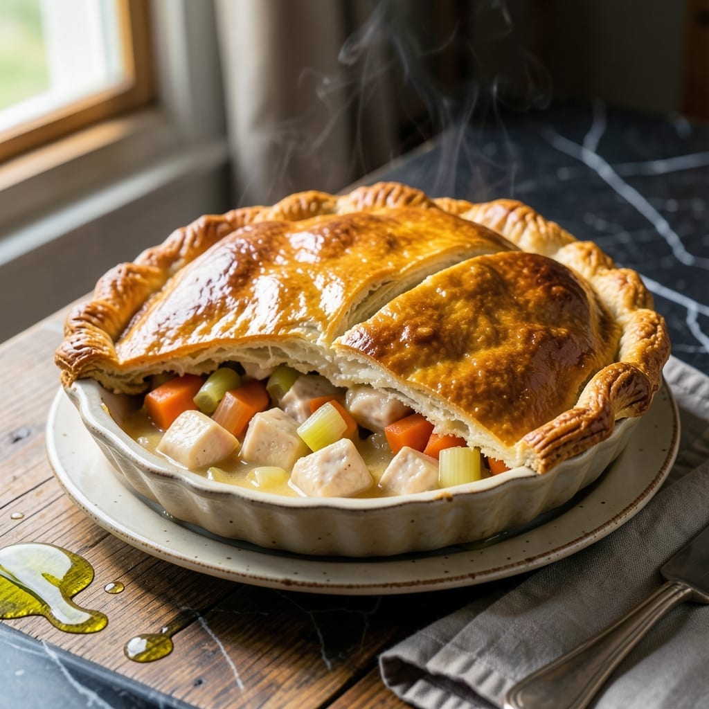 Pot Pie Recipe With Frozen Pie Crust: Buttery Layers Over Savory Filling