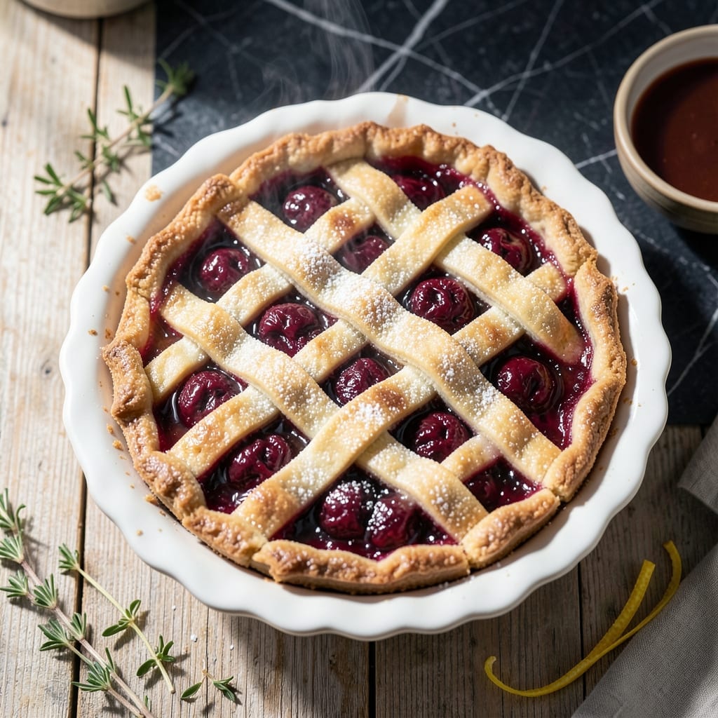 Lucky Leaf Cherry Pie Recipe: Sweet-Tart Filling in Flaky Crust Lucky Leaf Cherry Pie Recipe: Sweet-Tart Filling in Flaky Crust