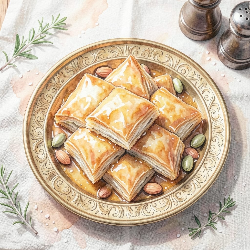 Baklava Sweet Recipe in Hindi: Honeyed Layers of Nutty Bliss Baklava Sweet Recipe in Hindi: Honeyed Layers of Nutty Bliss