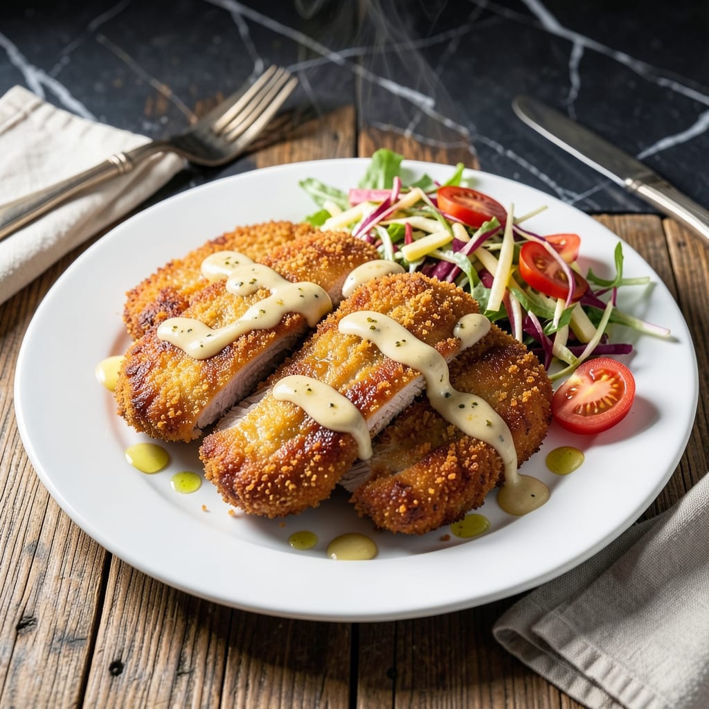 Pork Schnitzel Recipe Healthy: Lightened Crispy Cutlets With Air Fryer Method