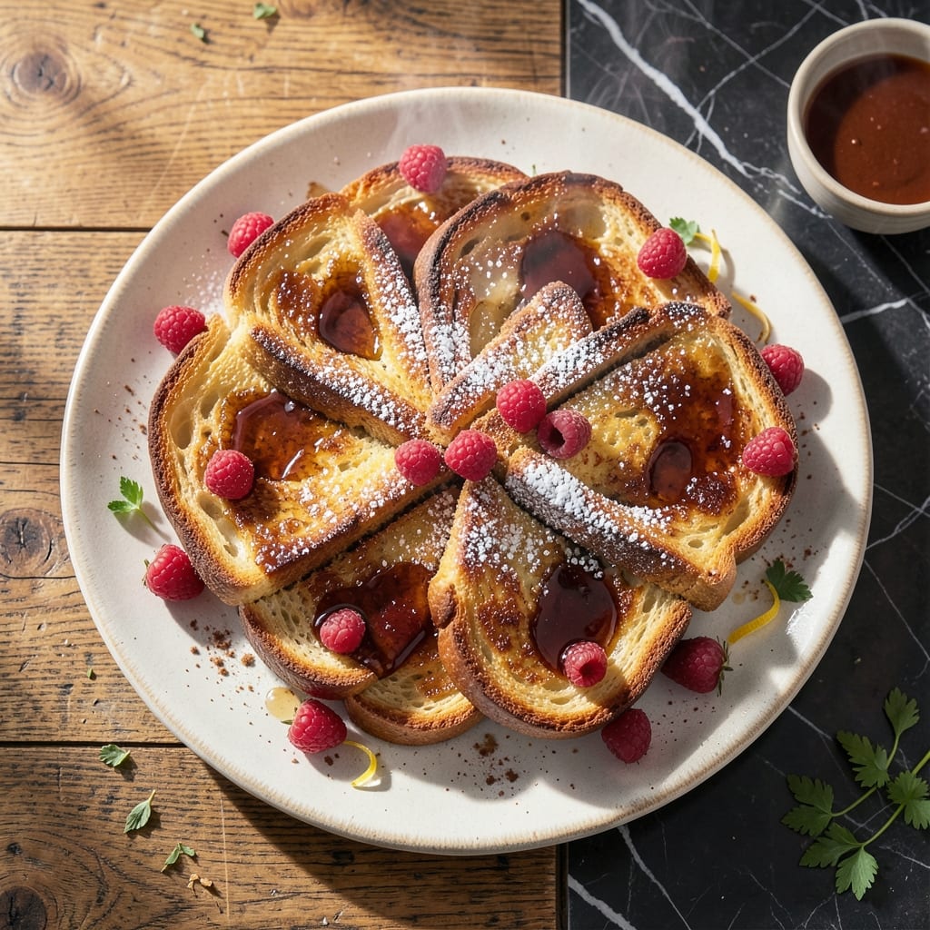 French Toast Recipe for 3: Golden Custard Soaked Slices