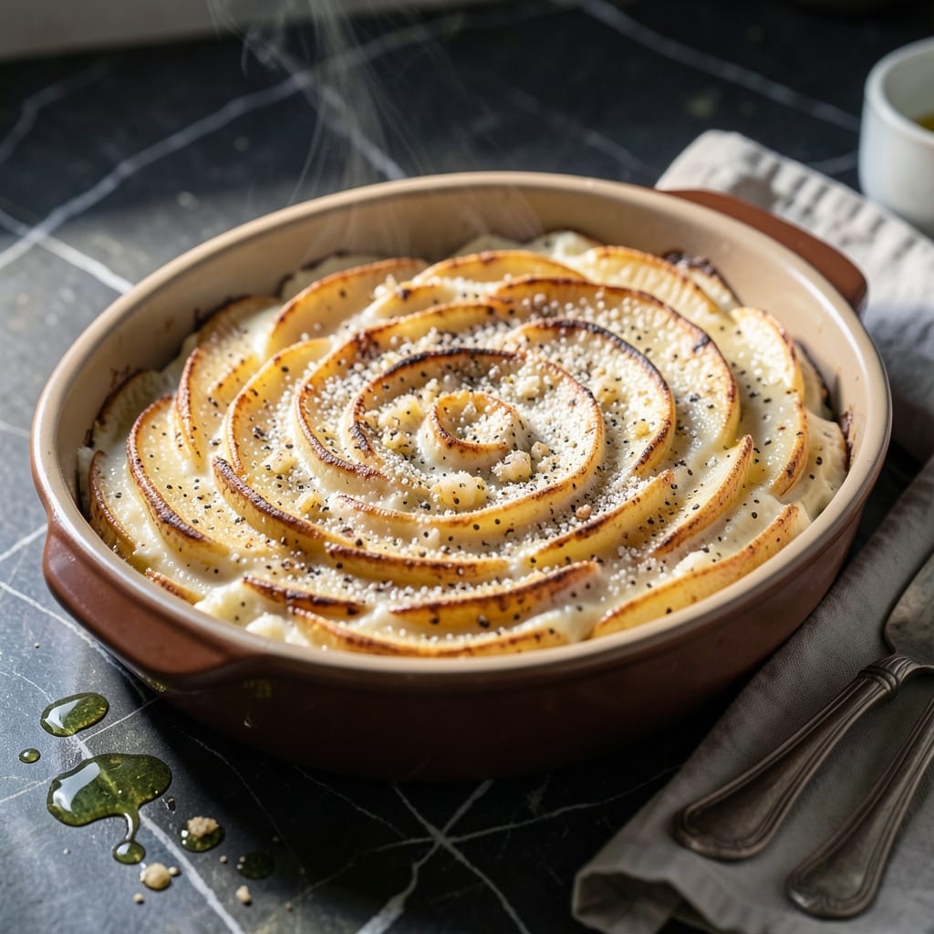 Potato Bake Recipe No Cream: Crispy Top and Tender Layers Potato Bake Recipe No Cream: Crispy Top and Tender Layers