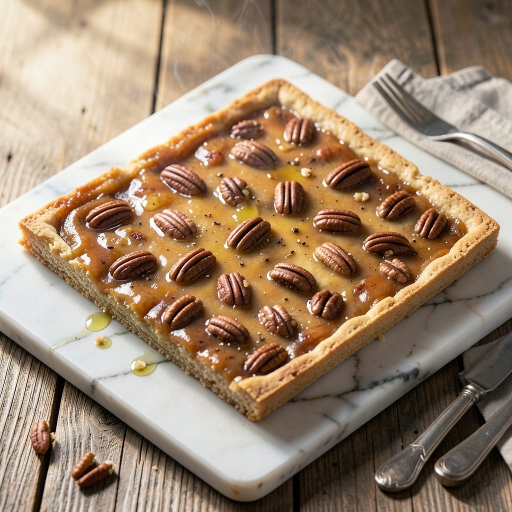 Pecan Pie Bark Recipe With Graham Crackers: Sweet Crunch With Caramelized Pecans Pecan Pie Bark Recipe With Graham Crackers: Sweet Crunch With Caramelized Pecans