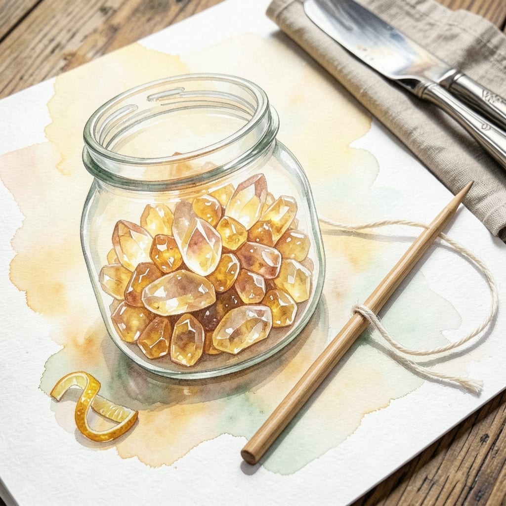Rock Candy Recipe Without Corn Syrup: Pure Sugar Crystals in 7 Days