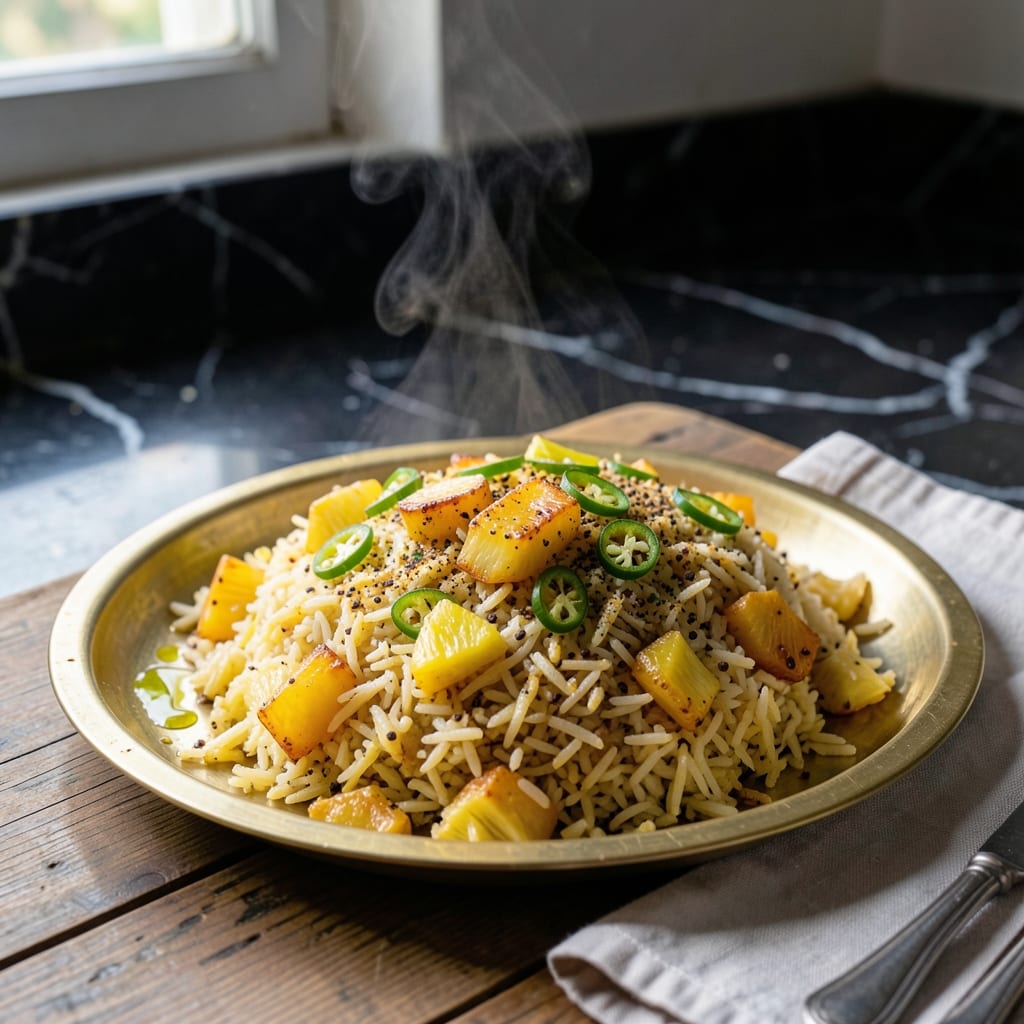 Pineapple Fried Rice Recipe Indian: Tropical Twist on a Street Food Classic Pineapple Fried Rice Recipe Indian: Tropical Twist on a Street Food Classic