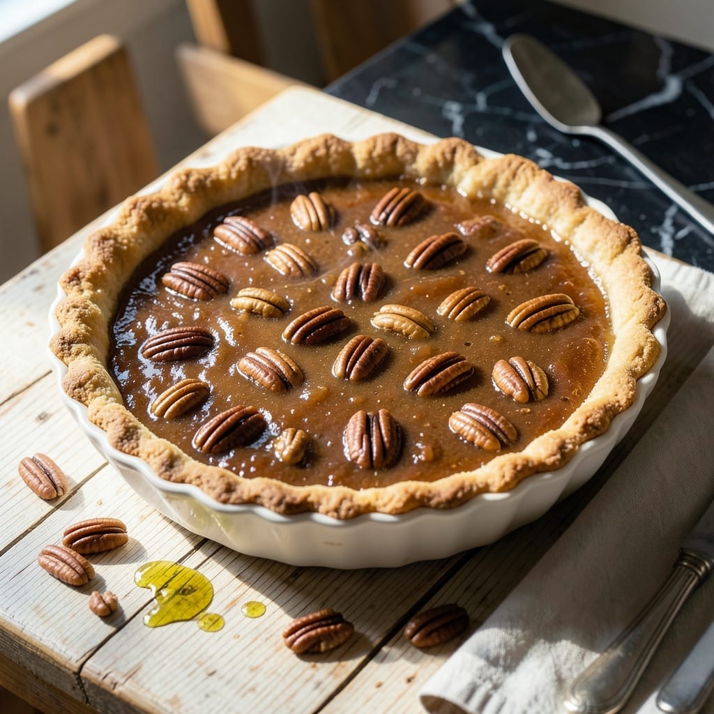 Pecan Pie Recipe With Store Bought Crust: Gooey Filling in a Flaky Base
