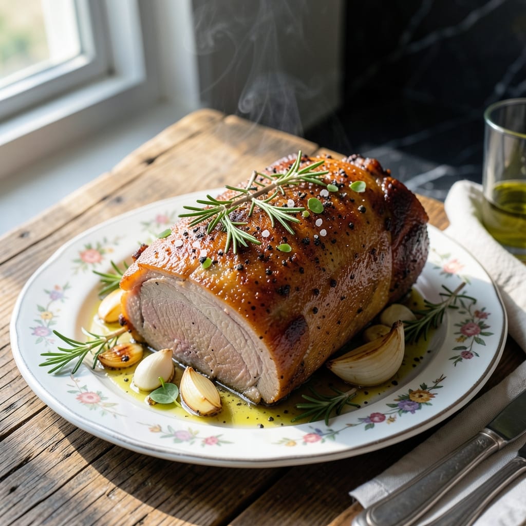 Pork Loin Roast Recipe Oven: Herb-Crusted and Juicy for Sunday Dinner