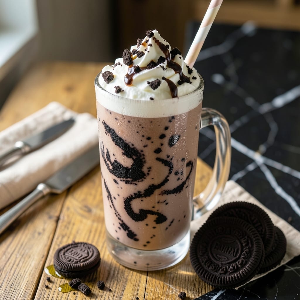 Oreo Milkshake Recipe Without Ice Cream: Thick And Creamy Dream With Oreo Crunch