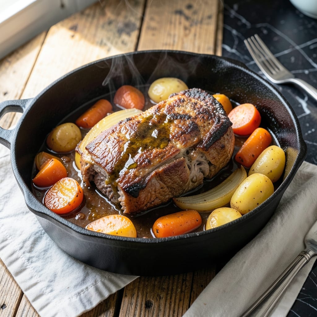 Perfect Pot Roast Recipe Oven: Slow-Roasted Beef With Root Vegetables