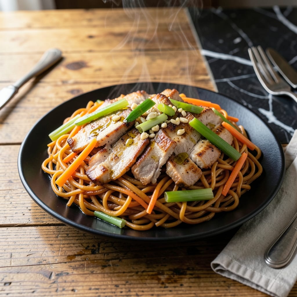 Pork Chow Mein Recipe With Celery: Crunchy Veggies in Savory Sauce Pork Chow Mein Recipe With Celery: Crunchy Veggies in Savory Sauce