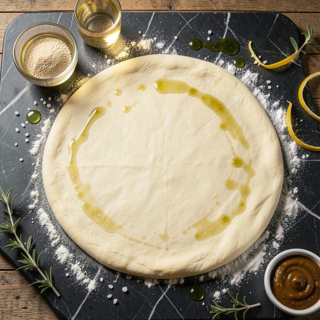 Pizza Dough Recipe For 12 Inch Pizza: Chewy Crust with Golden Edge Pizza Dough Recipe For 12 Inch Pizza: Chewy Crust with Golden Edge