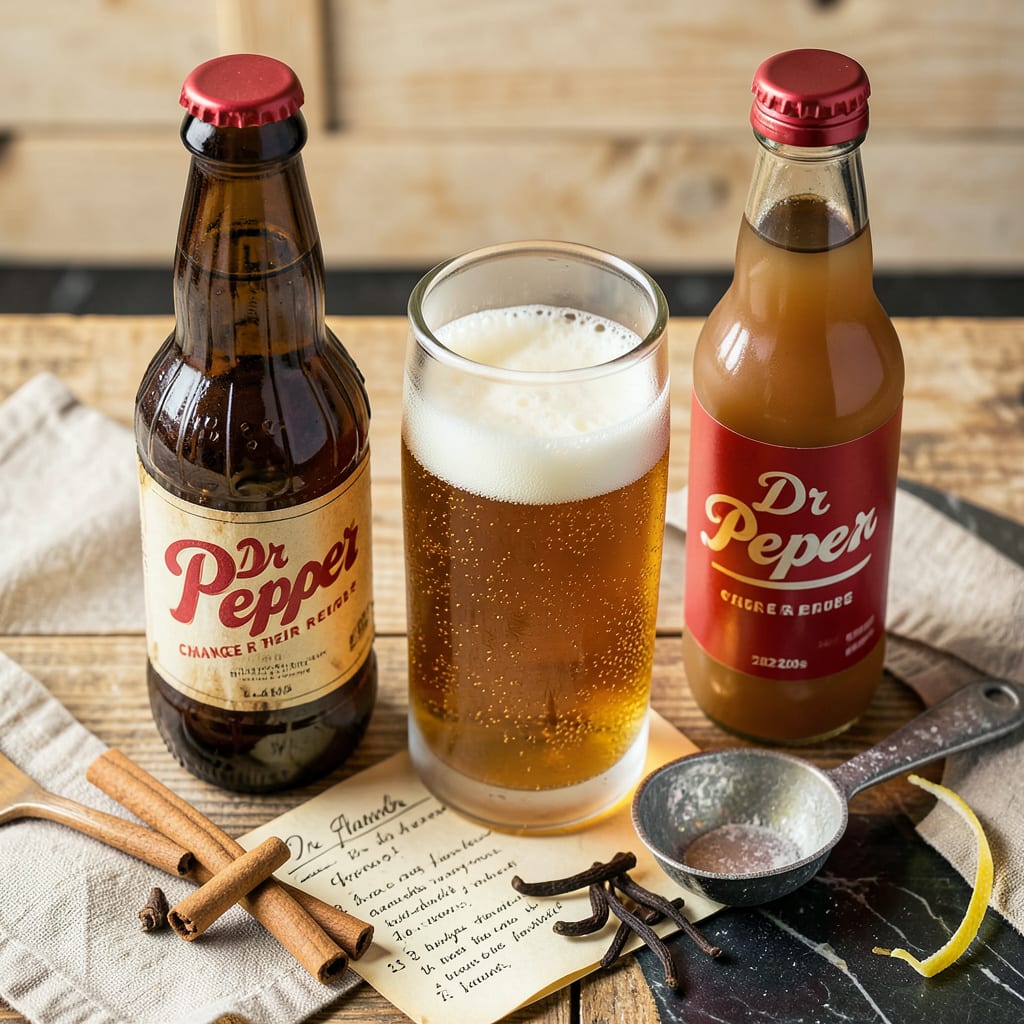 did dr pepper change their recipe illustration with key details
