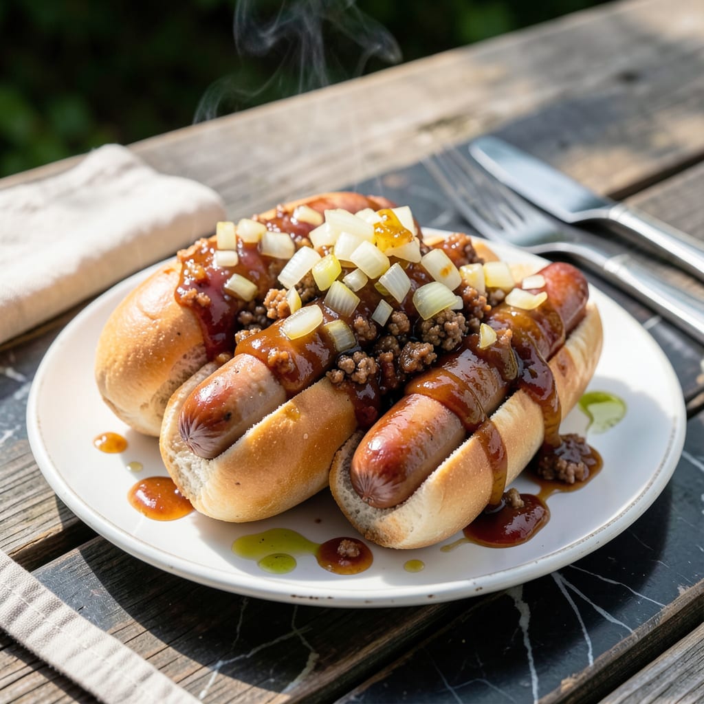 Dirty Water Hot Dogs Recipe: Authentic Coney Island Flavor illustration with key details