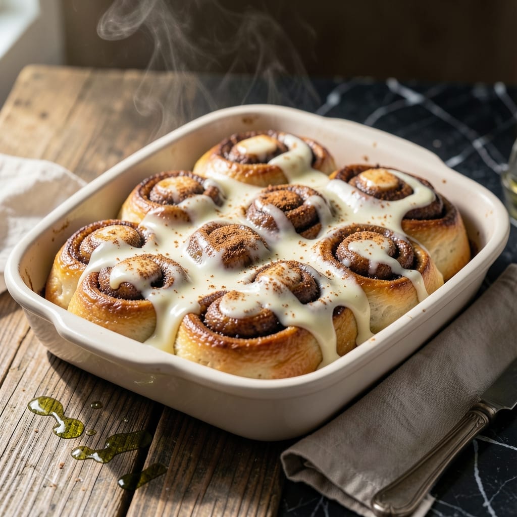 Pillsbury Cinnamon Roll Recipe With Heavy Cream: Gooey Centers and Creamy Glaze