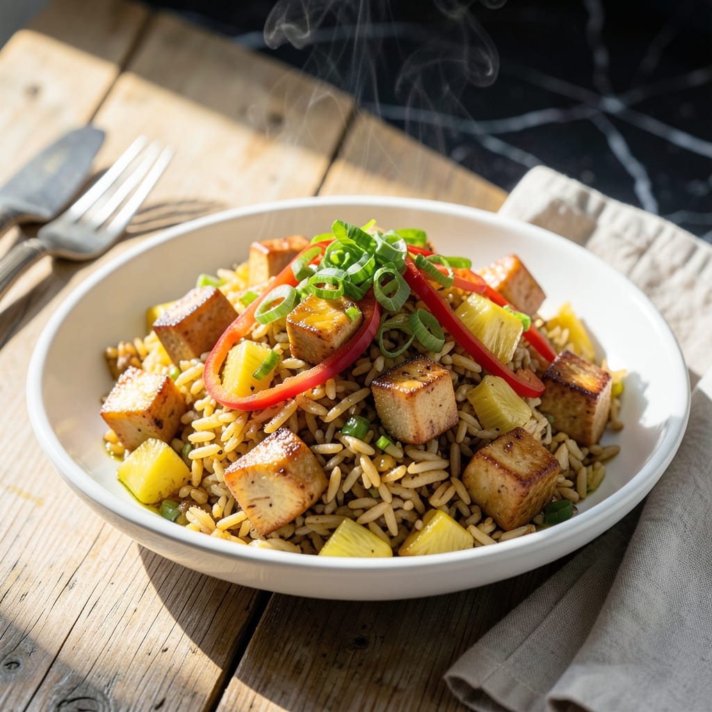 Pineapple Fried Rice Recipe Vegetarian: Tropical Sweetness Meets Savory Wok Magic Pineapple Fried Rice Recipe Vegetarian: Tropical Sweetness Meets Savory Wok Magic