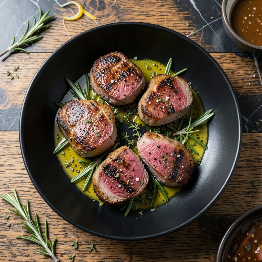 Lamb Loin Chops Recipe Oven: Rosy Centers With Herb Crust Lamb Loin Chops Recipe Oven: Rosy Centers With Herb Crust