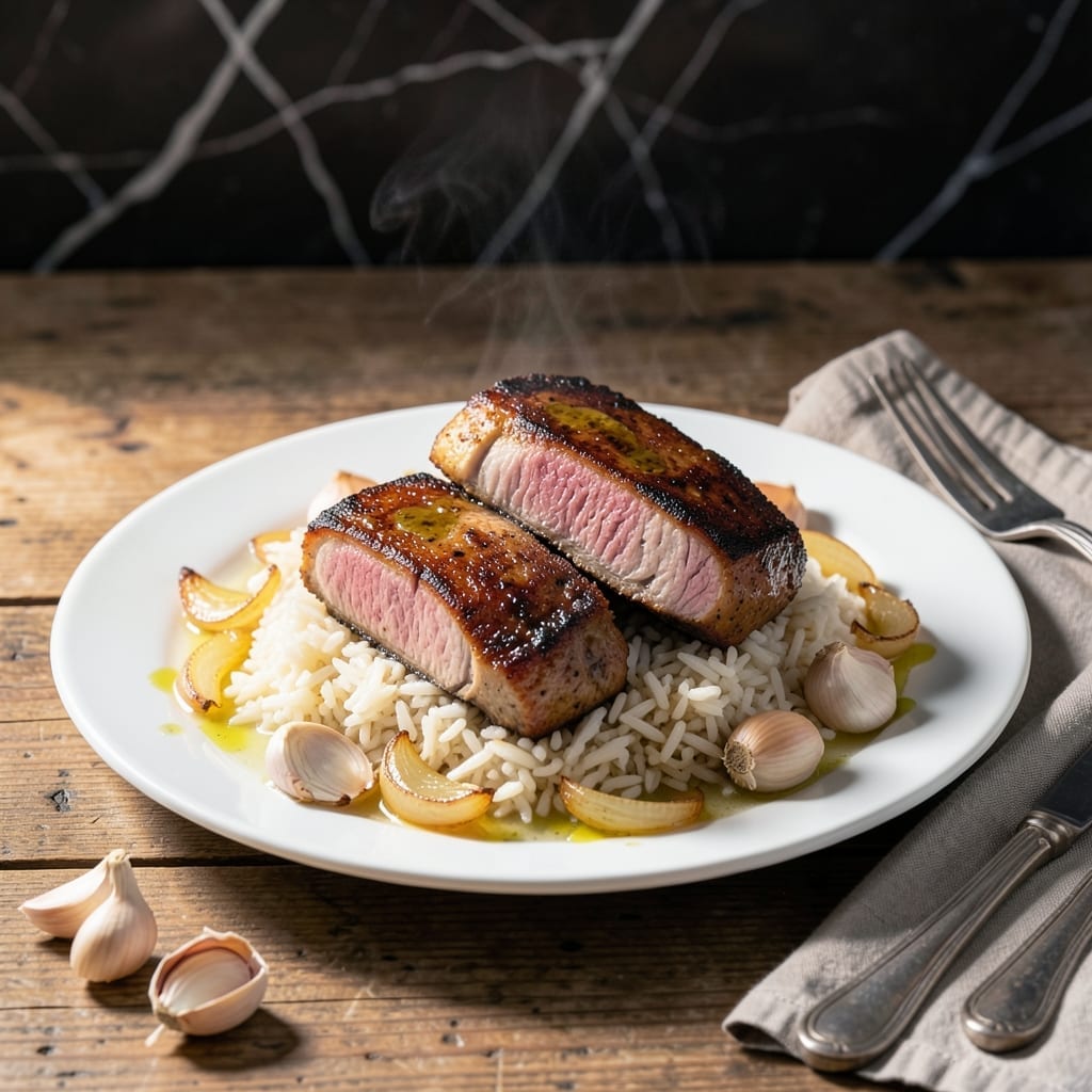 Pork Chop and Rice Recipe Trisha Yearwood: Southern-Style One-Pot Meal Pork Chop and Rice Recipe Trisha Yearwood: Southern-Style One-Pot Meal