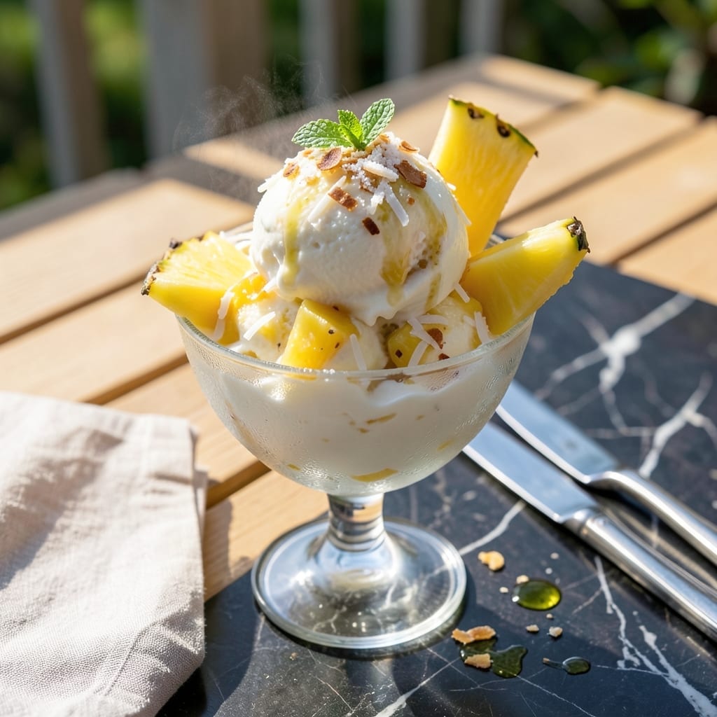 Pina Colada Ice Cream Recipe Cuisinart: Tropical Creaminess in Your Freezer Pina Colada Ice Cream Recipe Cuisinart: Tropical Creaminess in Your Freezer