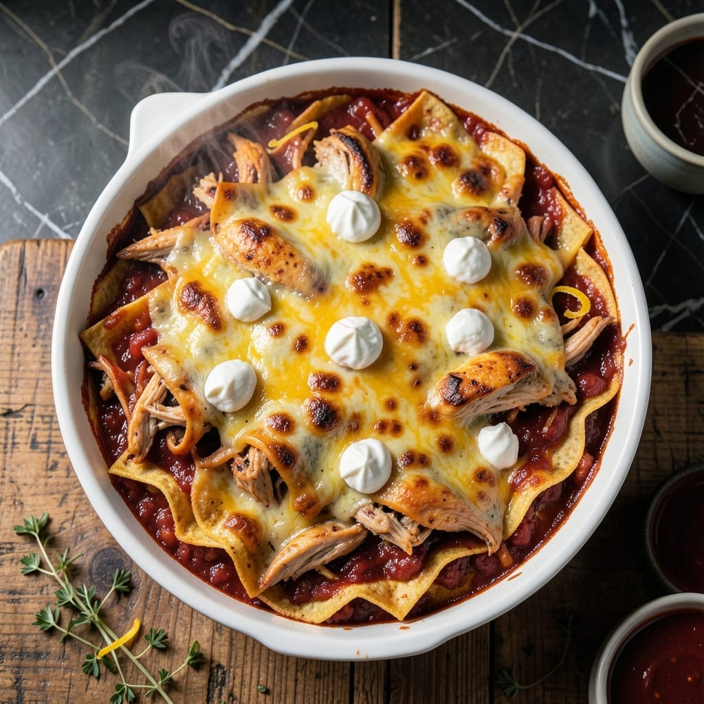 Joanna Gaines' Chicken Enchilada Casserole Recipe: Layers of Cheesy Tex-Mex Bliss