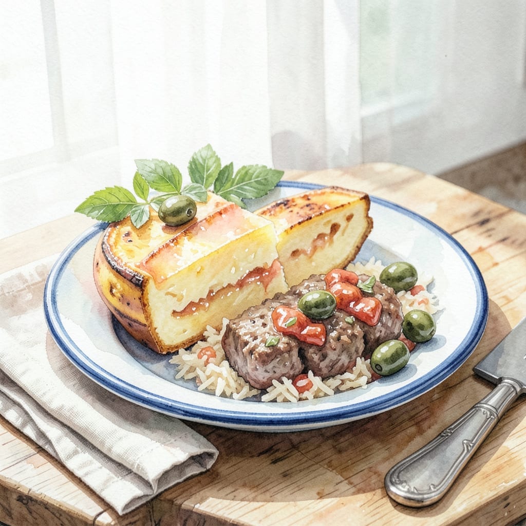 Pastelon Recipe Puerto Rico: Sweet Plantain Lasagna With Picadillo Layers