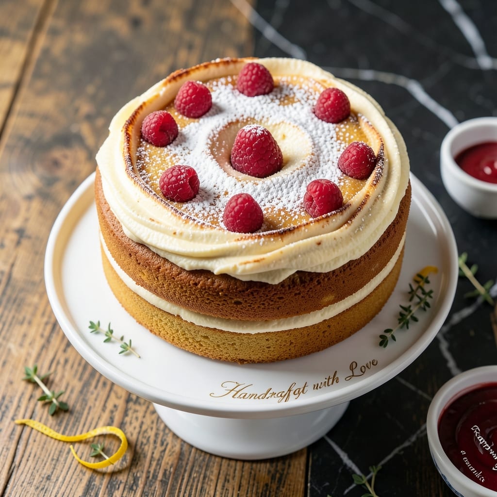 Plain Cake Recipe From Scratch: Light Pillowy Crumb With Vanilla Essence