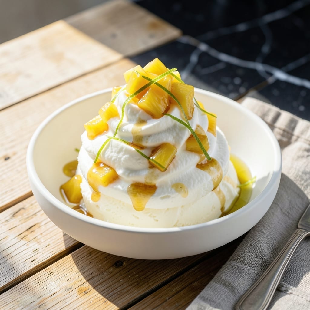 Pineapple Ice Cream Recipe No Eggs: Tropical Creaminess Without the Hassle