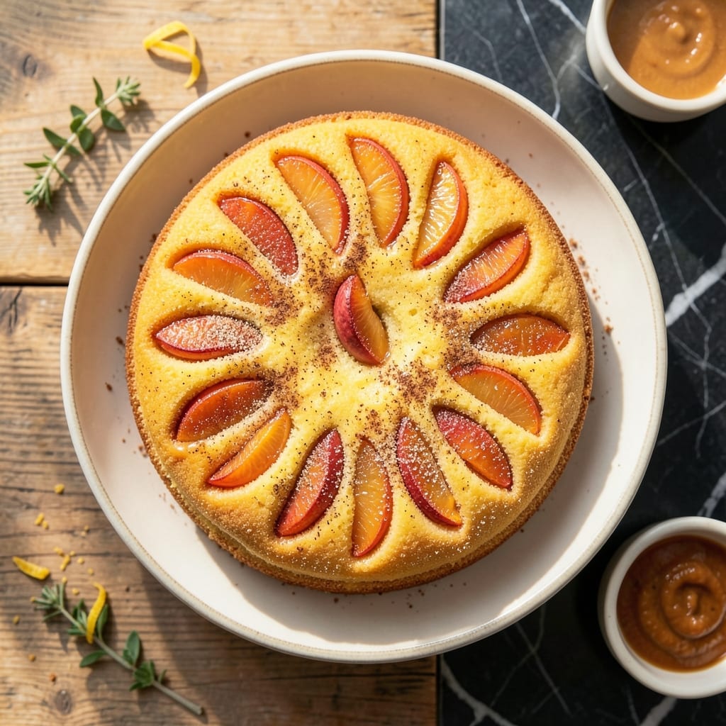 Peach Cake Recipe With Yellow Cake Mix: Moist Layers With Fresh Fruit Swirls