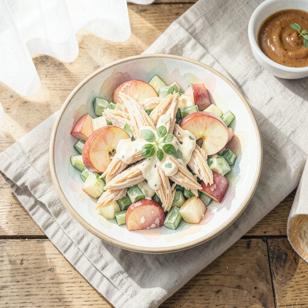 Chicken Salad Recipe With Apples: Sweet Crunch in Every Bite Chicken Salad Recipe With Apples: Sweet Crunch in Every Bite