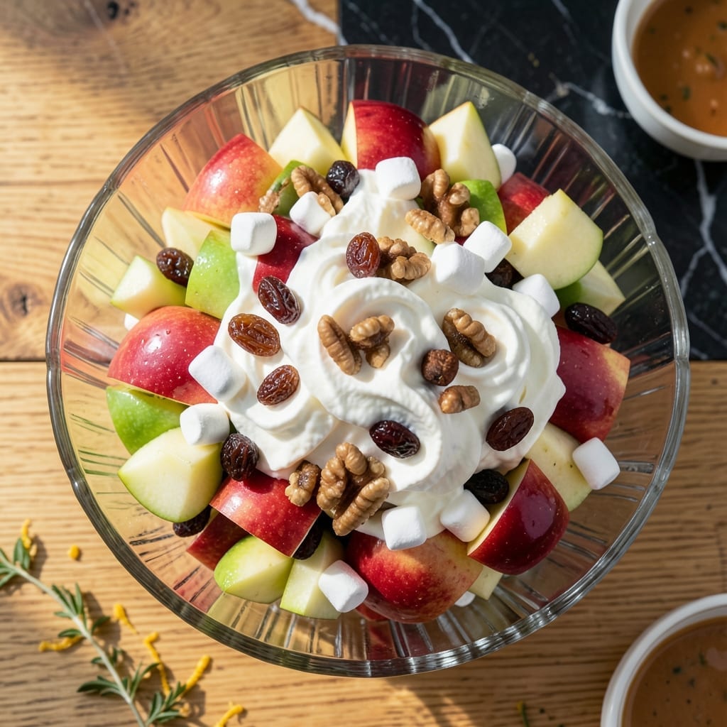 Apple Salad Recipe With Cool Whip: Creamy Sweetness With a Crunch Apple Salad Recipe With Cool Whip: Creamy Sweetness With a Crunch