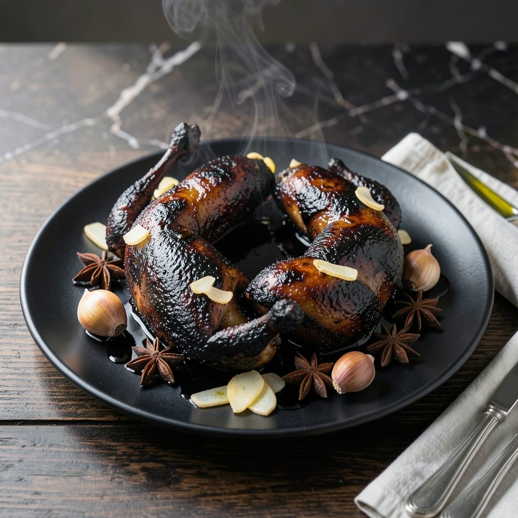 Recipe For Black Chicken: Silky Dark Meat With Exotic Spices