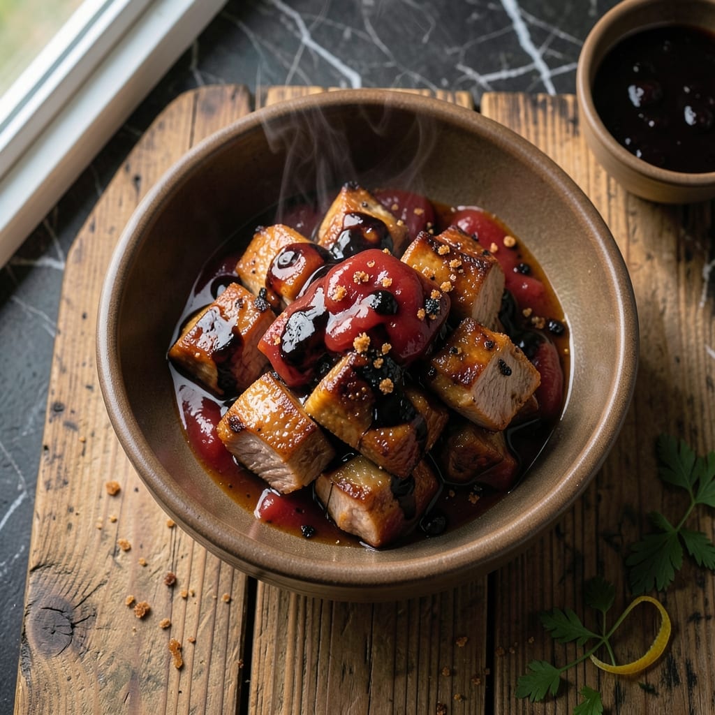 Pork Recipe American Style: Smoky BBQ Glaze With Tender Cuts