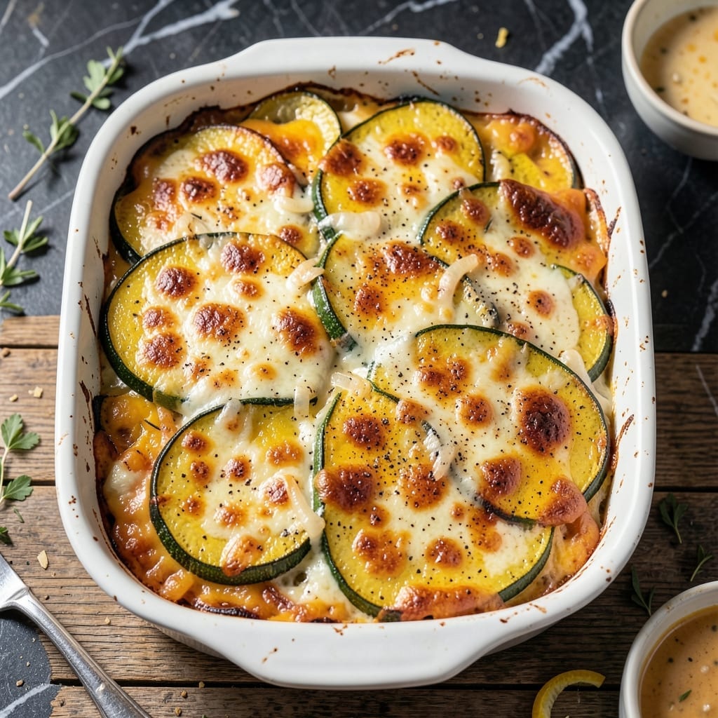 Squash Casserole Recipe Without Crackers: Baked Creamy Goodness With Cheese