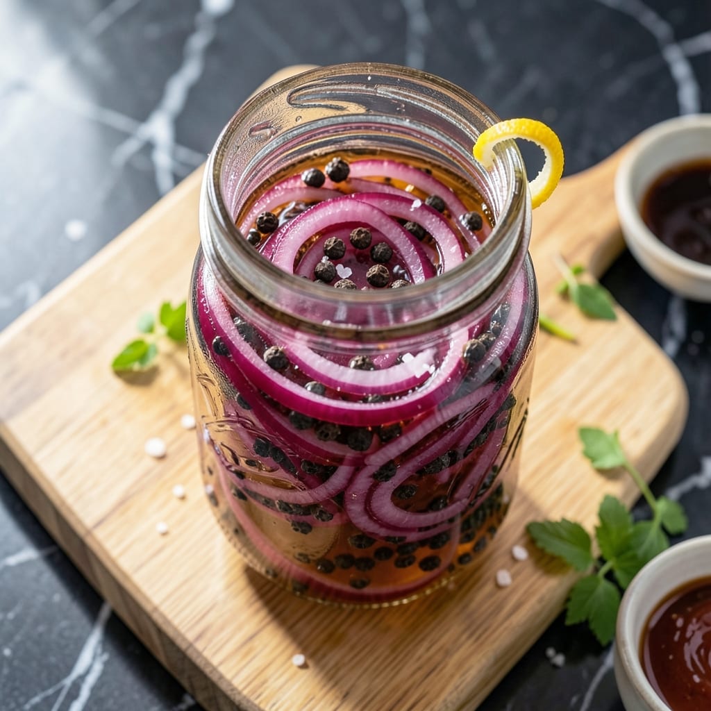BBQ Pickled Onions Recipe Quick: Tangy Crunch in 15 Minutes