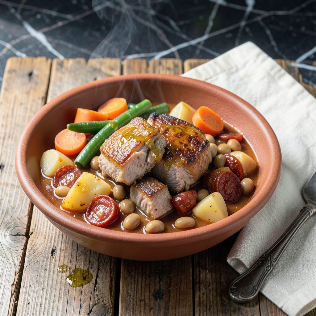 Pork Pochero Recipe With Pork and Beans: Filipino-Style Stewed Comfort Pork Pochero Recipe With Pork and Beans: Filipino-Style Stewed Comfort