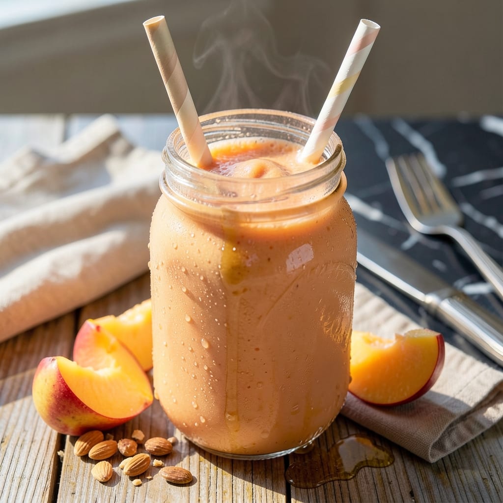 Peach Smoothie Recipe Without Yogurt: Naturally Sweet and Silky Sip Peach Smoothie Recipe Without Yogurt: Naturally Sweet and Silky Sip