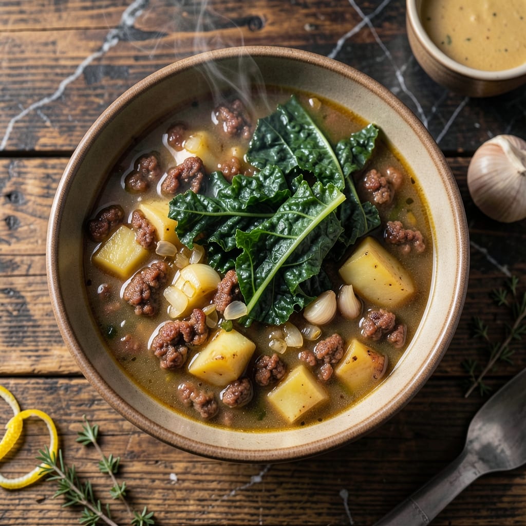 Pioneer Woman Recipe for Sausage Potato Kale Soup: Rustic One-Pot Warmth Pioneer Woman Recipe for Sausage Potato Kale Soup: Rustic One-Pot Warmth