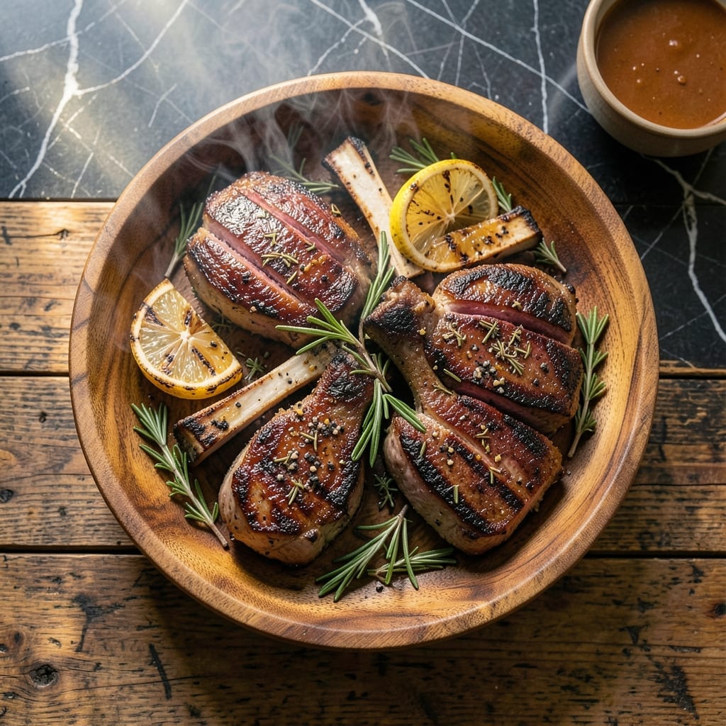 BBQ Lamb Chops Recipe Smoker: Smoky Char With Herb-Infused Tenderness