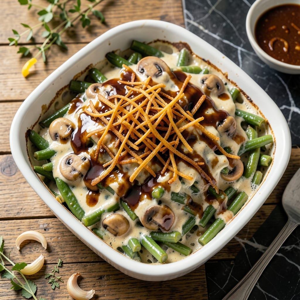 Green Bean Casserole Recipe Soy Sauce: Umami-Rich Twist on a Classic Side