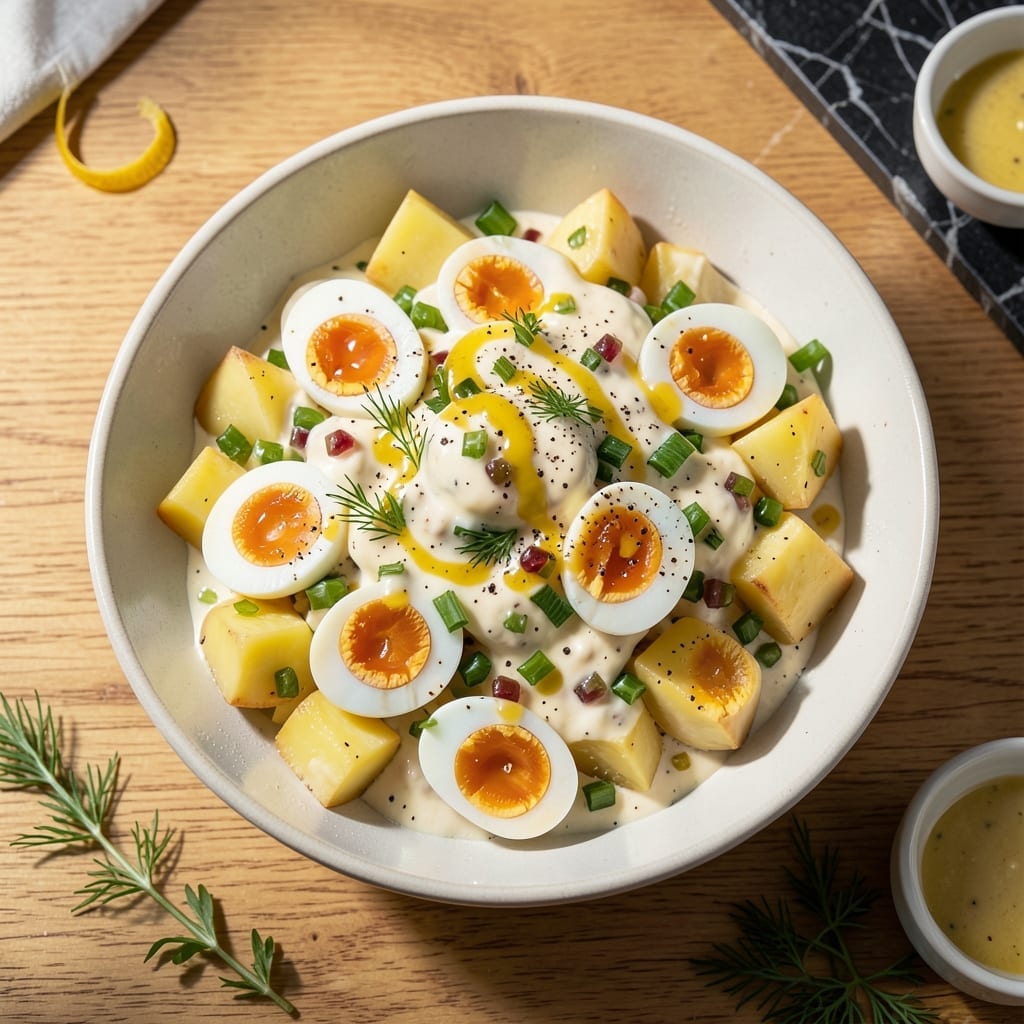 Potato Salad Recipe With Egg And Mayo: Classic Creamy Side With a Kick
